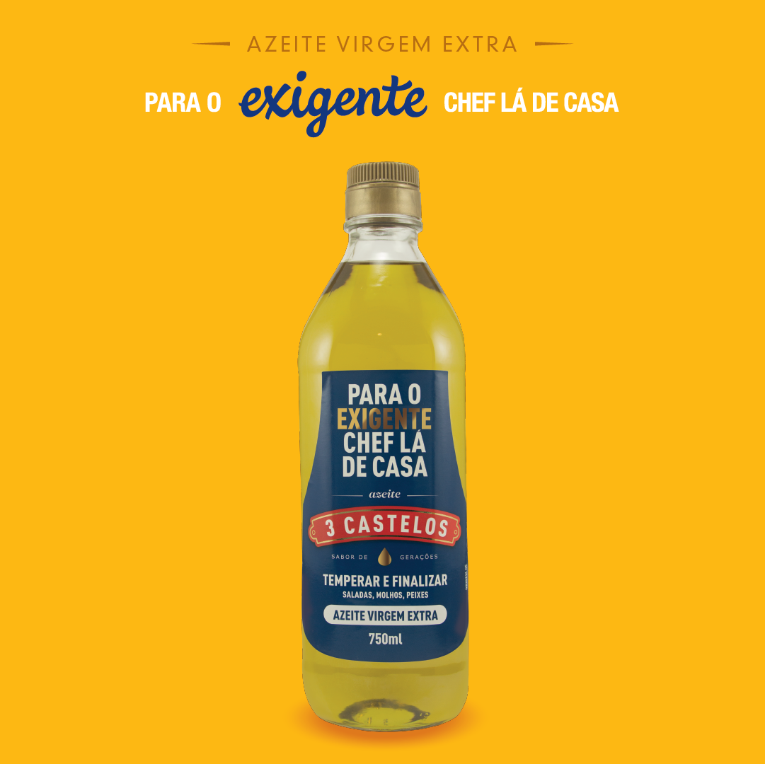 Rebranding Azeite 3 Castelos